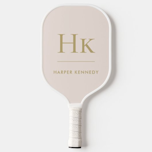Klassieke monogram pickleball paddle (Achterkant)