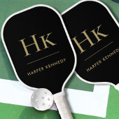 Klassieke monogram pickleball paddle