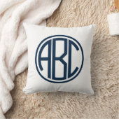 Klassieke Monogram Sierkussen (Deken)