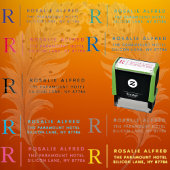 Klassieke Monogram Zelfinkt Retouradresstempel Zelfinktende Stempel