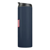 Klassieke Monogrammed Amerikaanse Thermische Tumbl Thermosbeker (Geroteerd rechts)