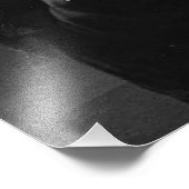 Klassieke monster grafische illustratie Het onzich Foto Afdruk (Hoek)