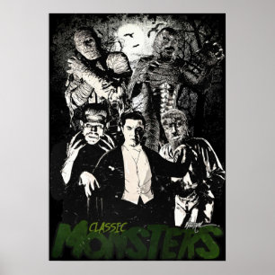KLASSIEKE MONSTERS POSTER