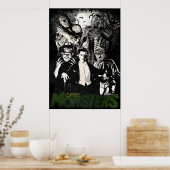 KLASSIEKE MONSTERS POSTER (Keuken)