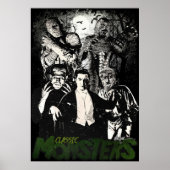 KLASSIEKE MONSTERS POSTER (Voorkant)