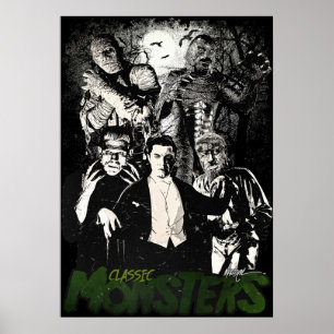 KLASSIEKE MONSTERS POSTER