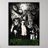 KLASSIEKE MONSTERS POSTER (Voorkant)