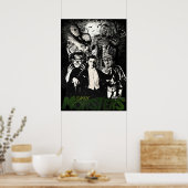 KLASSIEKE MONSTERS POSTER (Keuken)