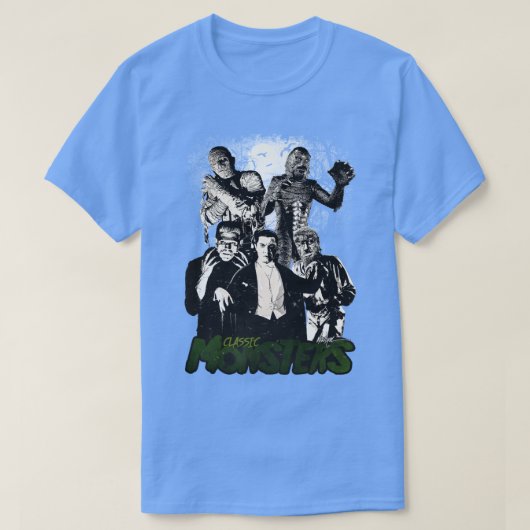 KLASSIEKE MONSTERS T-SHIRT (Design voorkant)