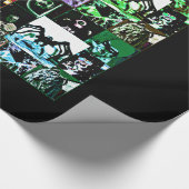 Klassieke monsterverpakking cadeaupapier (Hoek)