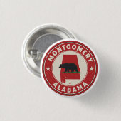 Klassieke Montgomery, Alabama-cadeaus Ronde Button 3,2 Cm (Voorkant /achterkant)