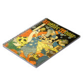 Klassieke Mother Goose leest een boek voor aan kin Notitieboek (Linkerzijde)