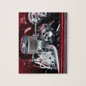 Klassieke motor legpuzzel (Verticaal)