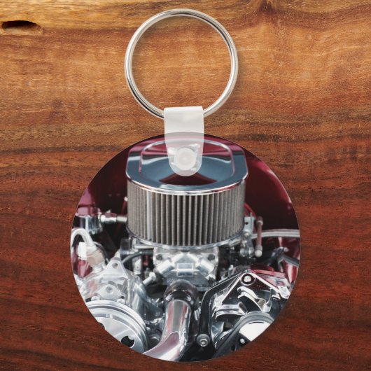 Klassieke motor sleutelhanger (Achterkant)