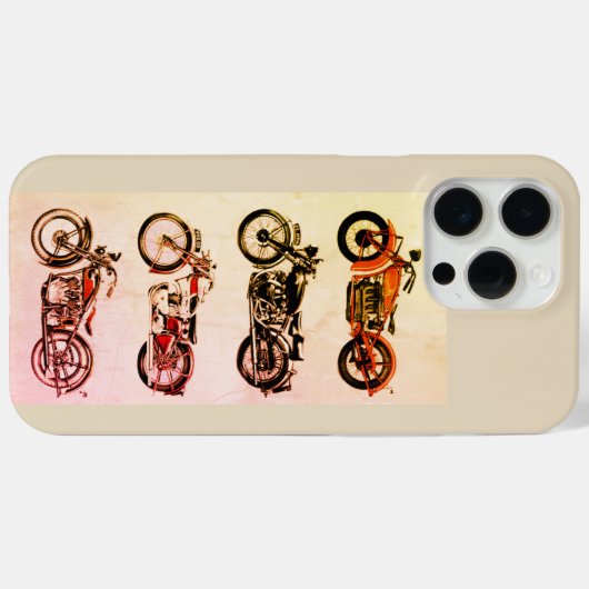 KLASSIEKE  MOTORCYCLI Case-Mate iPhone CASE (Achterkant (horizontaal))