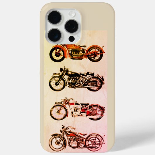 KLASSIEKE  MOTORCYCLI Case-Mate iPhone CASE (Achterkant)