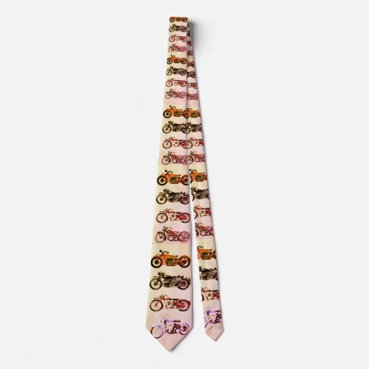 KLASSIEKE MOTORCYCLI STROPDAS (Voorkant)