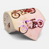 KLASSIEKE  MOTORCYCLI STROPDAS (Opgerold)