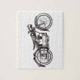 Klassieke motorfiets III Legpuzzel