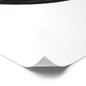 Klassieke motorfiets IX Poster (Hoek)