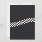 Klassieke motorfiets kaart (Achterkant)