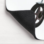 Klassieke  motorfiets muismat (Hoek)