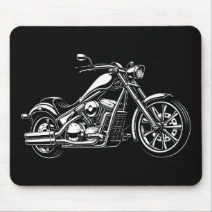 Klassieke motorfiets muismat