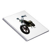 Klassieke motorfiets notitieboek (Rechterzijde)
