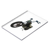 Klassieke motorfiets notitieboek (Linkerzijde)
