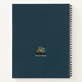  Klassieke motorfiets Notitieboek (Achterkant)