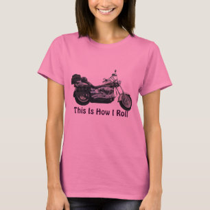 Klassieke Motorfiets Power Machine Rider Gear T-shirt