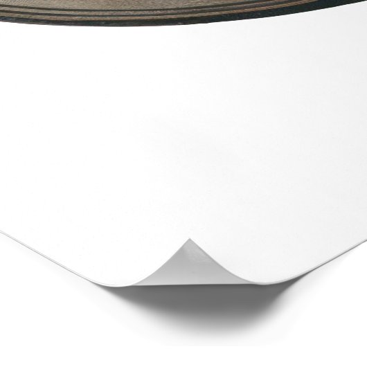 Klassieke motorfiets VII Poster (Hoek)