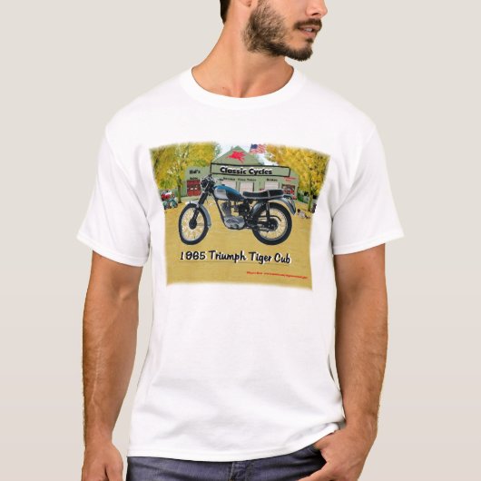 Klassieke motorfietsen 1969 Triumph Shirt (Voorkant)