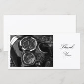 Klassieke motorfietsen - Dank u wel Bedankkaart (Voorkant / Achterkant)