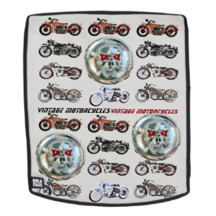 KLASSIEKE  MOTORFIETSEN EN METAALVAARDIGHEID RUGTASSEN