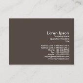 Klassieke motorfietsen, mini-foto visitekaartje (Achterkant)