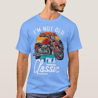 Klassieke motorfietstok, ik ben een Klassiek Shirt