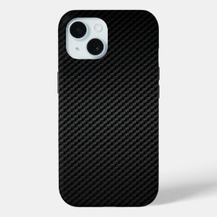 Klassieke Motorrace Carbonvezel iPhone 15 Case