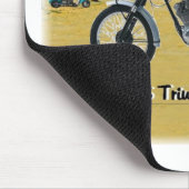 Klassieke motorrijwielen 1969 Triumph Mousepad Muismat (Hoek)