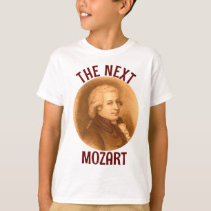 Klassieke Mozart Cute Modern Music Lover T-Shirt