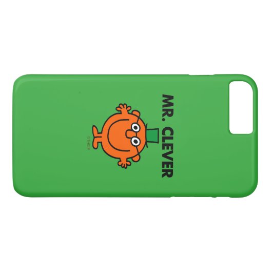 Klassieke Mr Clever Logo Case-Mate iPhone Case (Achterkant (Horizontaal))