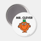 Klassieke Mr Clever Logo Magneet (Voorkant / Achterkant)