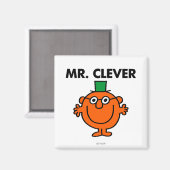 Klassieke Mr Clever Logo Magneet (Voorkant / Achterkant)