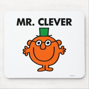 Klassieke Mr Clever Logo Muismat