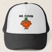 Klassieke Mr Clever Logo Trucker Pet (Voorkant)