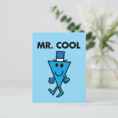 Klassieke Mr Cool Pose Briefkaart (Staand voorkant)