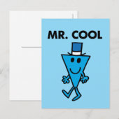 Klassieke Mr Cool Pose Briefkaart (Voorkant / Achterkant)