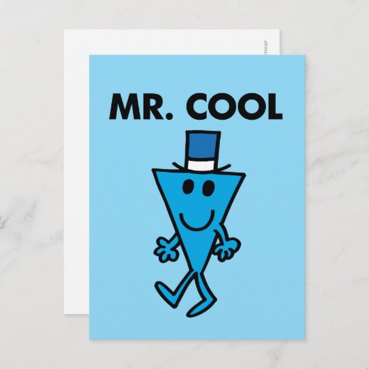 Klassieke Mr Cool Pose Briefkaart (Voorkant / Achterkant)