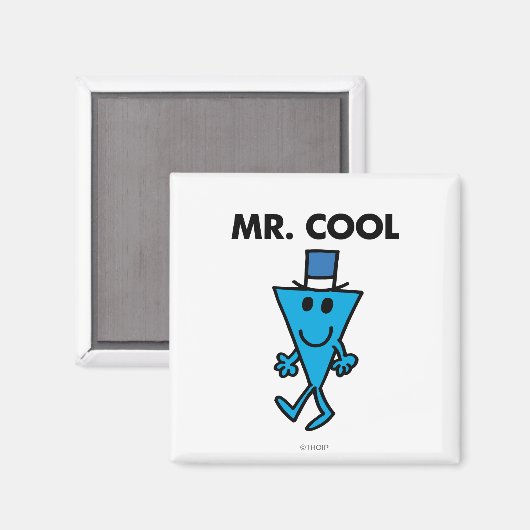 Klassieke Mr Cool Pose Magneet (Voorkant / Achterkant)