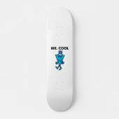Klassieke Mr Cool Pose Skateboard (Voorkant)